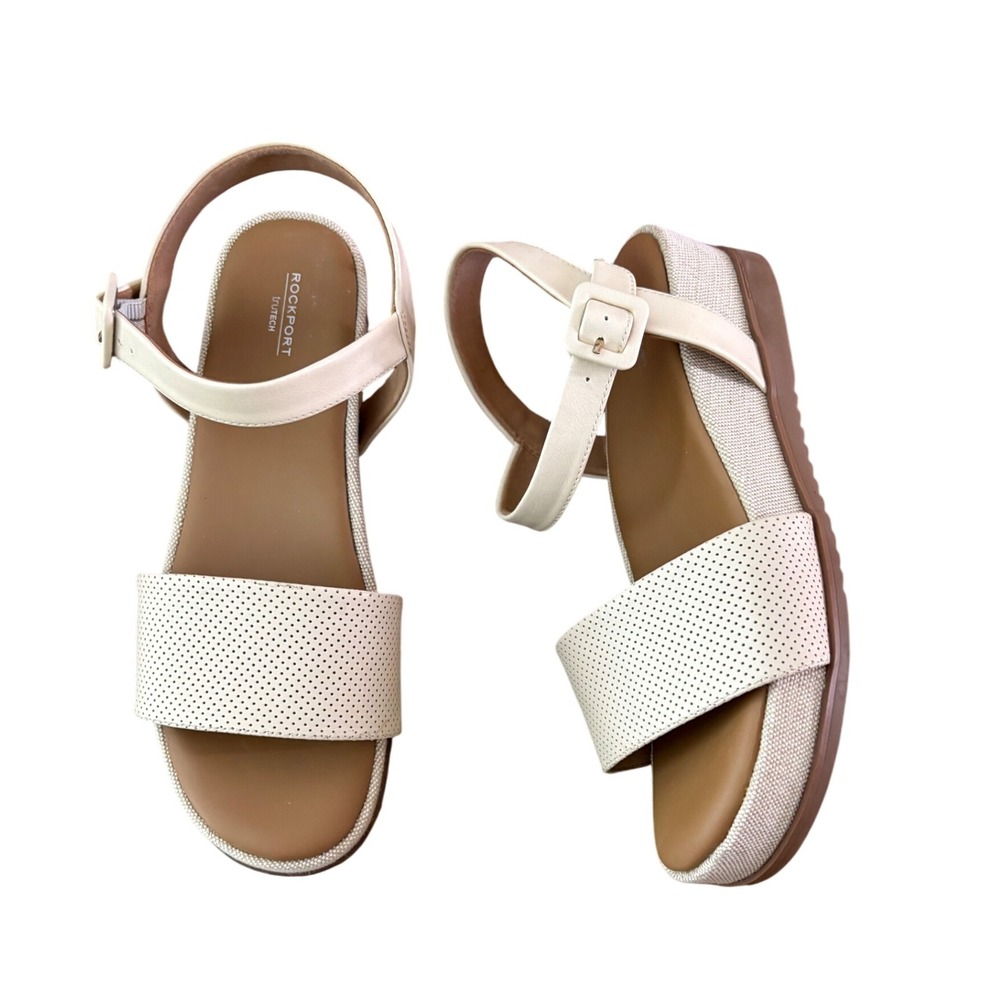 Rockport Delanie 2 Pc Sandals sz 11 US Comforrt Classic Excellent‎ Condition